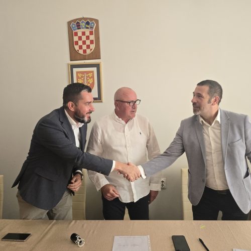New contract for the construction of port Brna on the island of Korčula