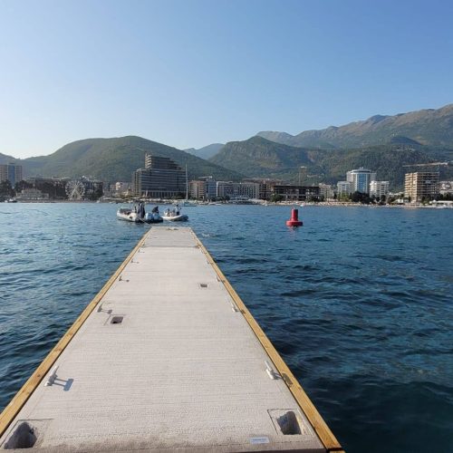 New Pontoons Installed in Budva Port